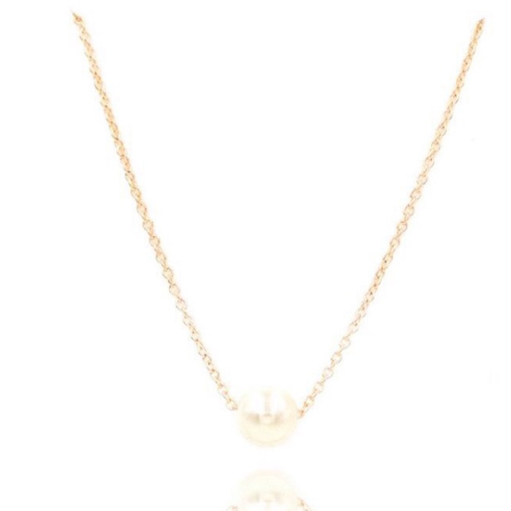 Dogeared pearl dainty necklace - Picture 5 of 6